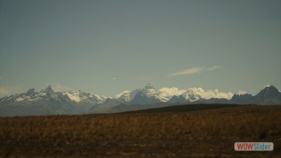 cordillera de Los Andes