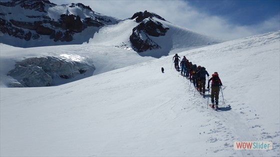 4. Tag Akklimatisationstour auf 4100m