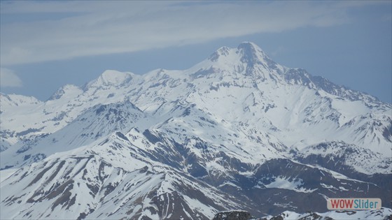 7.Tag letzter Blick zum Kasbek